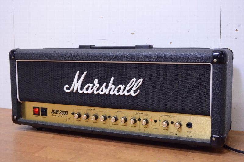 マーシャルのアンプ